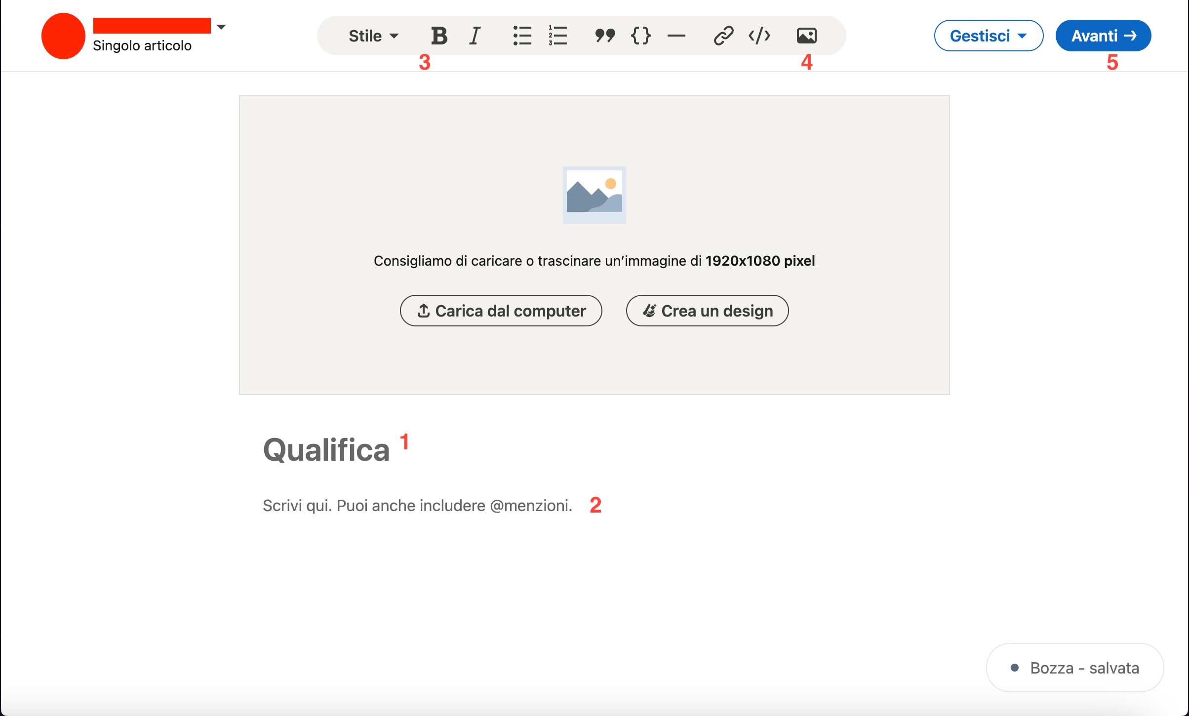 Esempio di analisi SWOT